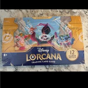 Disney Lorcana Into the Inklands New SEALED Booster Box (24 Booster Packs)**